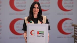 7d456868-ed9a-4288-91ec-19906526fbdf-1-300x169 بمشاركة درة ورانيا يوسف ونسرين طافش.. الهلال الأحمر الإماراتي ينظم فعالية خيرية لأهالى غزة