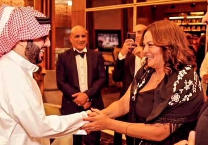 كاملة أبو ذكري وتركي آل الشيخ