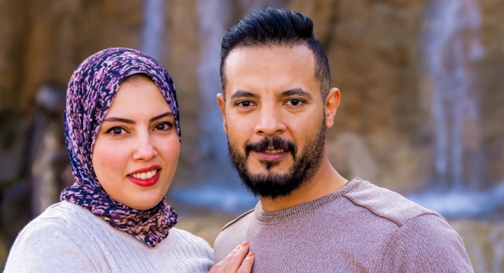 اليوتيوبر حمدي ووفاء