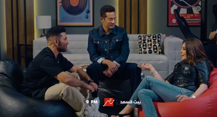 إليسا وأحمد سعد وعمرو سعد