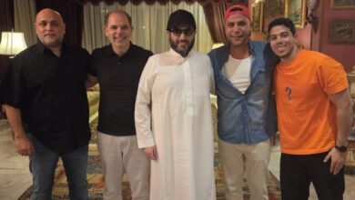 تركي آل الشيخ ورامي إمام ومحمد إمام