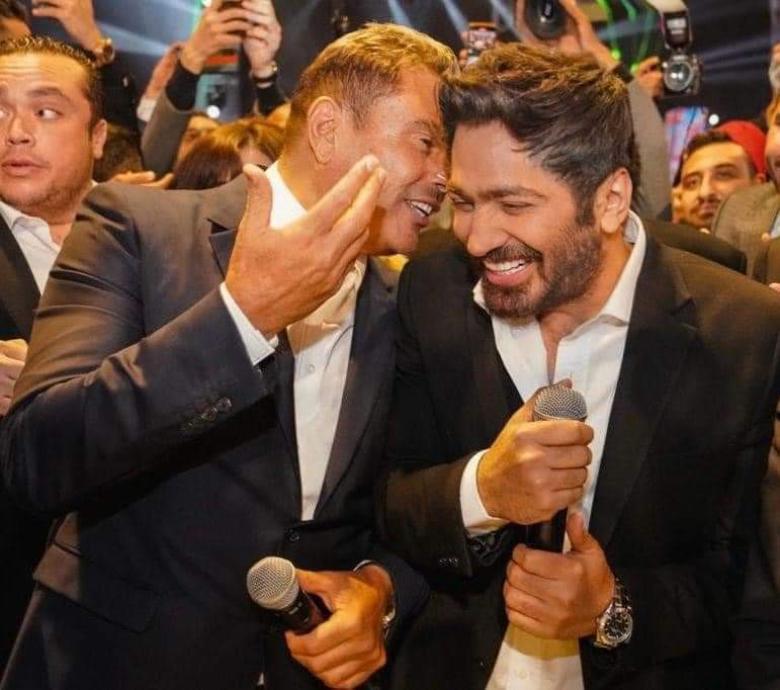 تامر حسني وعمرو دياب